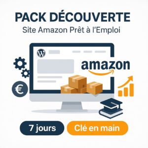 Pack Découverte – Site de niche Amazon prêt à l’emploi